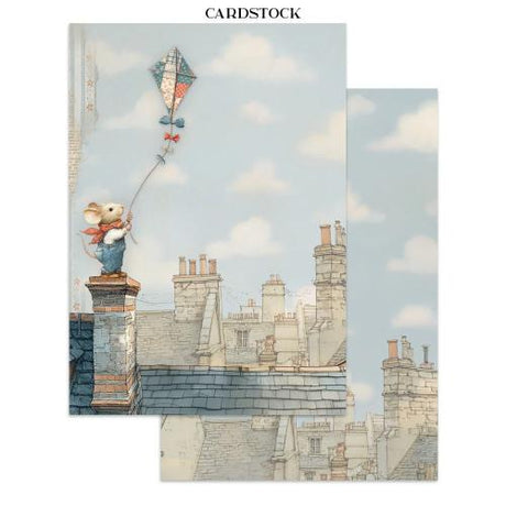 Stamperia Family Junk Journal Stickers, Backgrounds, Cut-Outs (SBJK11)