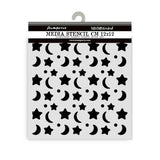 Stamperia Baby Thick Stencil 12x12cm Star and Moon (KSTDS71)