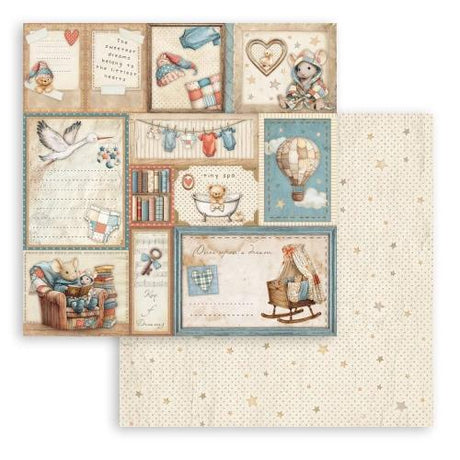 Stamperia Baby 12x12 Inch Mini Pad (6pcs) (SBBM001) - Postage as per Actual
