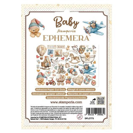 Stamperia Baby Ephemera (42pcs) (DFLCT73)