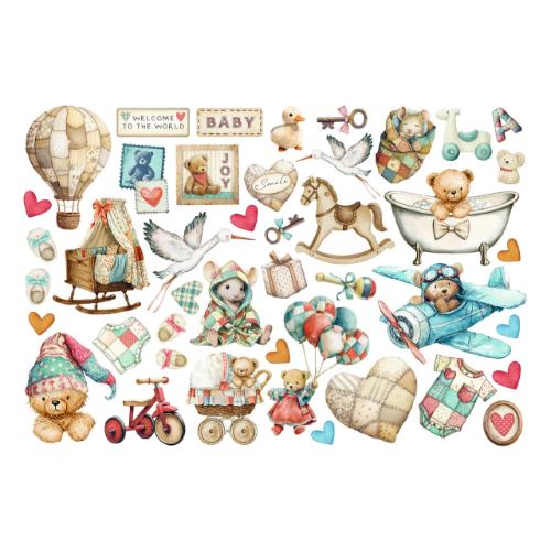 Stamperia Baby Ephemera (42pcs) (DFLCT73)