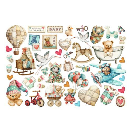 Stamperia Baby Ephemera (42pcs) (DFLCT73)