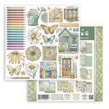 Stamperia Daisy Art 12x12 Inch Paper Pack (SBBL182) - Postage as per Actual