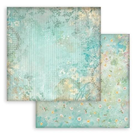 Stamperia Daisy Art 12x12 Inch Paper Pack Maxi Background Selection (SBBL183) - Postage as per Actual