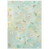 Stamperia Daisy Art A6 Rice Paper Backgrounds (8pcs) (DFSAK6050)