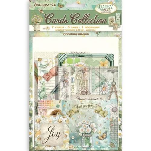 Stamperia Daisy Art Cards Collection (SBCARD38)