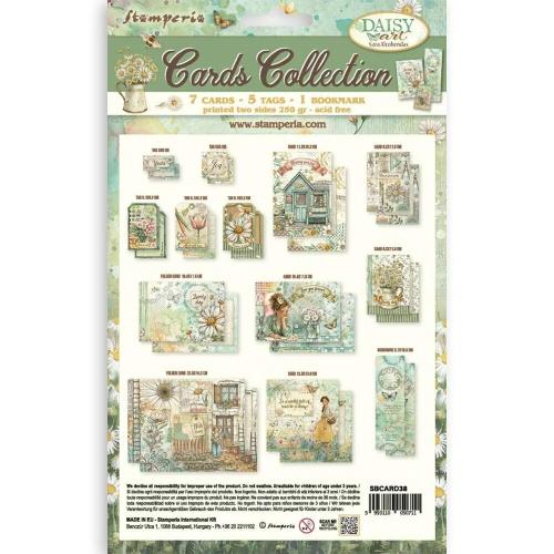 Stamperia Daisy Art Cards Collection (SBCARD38)