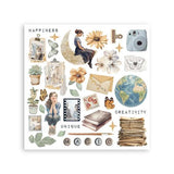 Stamperia Secret Diary Rub-On 15,5x15,5cm Assortment (6pcs) (DFLRBX09)