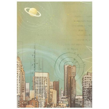 Stamperia A New Beginning A6 Rice Paper Backgrounds (8pcs) (DFSAK6052)