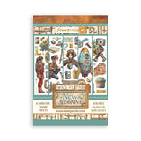 Stamperia A New Beginning A5 Washi Pad (8pcs) (SBW31)