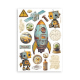 Stamperia A New Beginning A5 Washi Pad (8pcs) (SBW31)