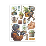 Stamperia A New Beginning A5 Washi Pad (8pcs) (SBW31)