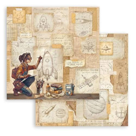 Stamperia A New Beginning 12x12 Inch Paper Pack (Double Face) (SBBL184) - Postage as per Actual