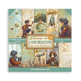 Stamperia A New Beginning 8x8 Inch Paper Pack (Double Face) (SBBS140)