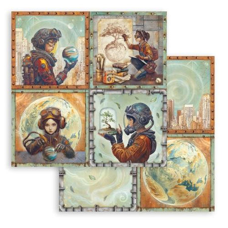 Stamperia A New Beginning 8x8 Inch Paper Pack (Double Face) (SBBS140)