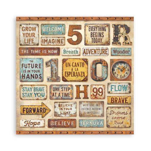 Stamperia A New Beginning 8x8 Inch Paper Pack (Single Face) (SBBSXB23)