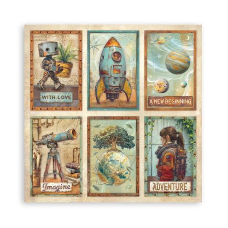 Stamperia A New Beginning 12x12 Inch Paper Pack (Single Face) (SBBXLB35) - Postage as per Actual