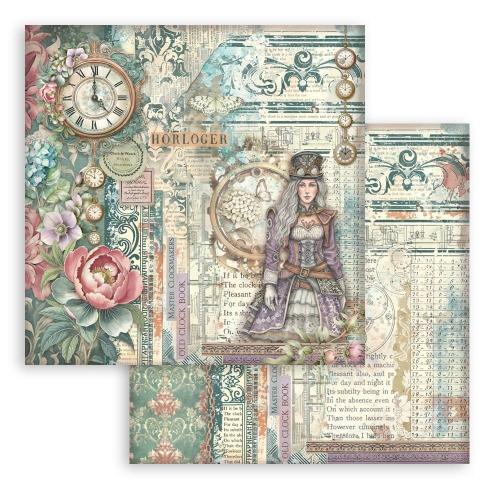 Stamperia Gardens of Time 12x12 Inch Paper Pack by Antonis Tzanidakis (SBBL185) - Postage as per Actual