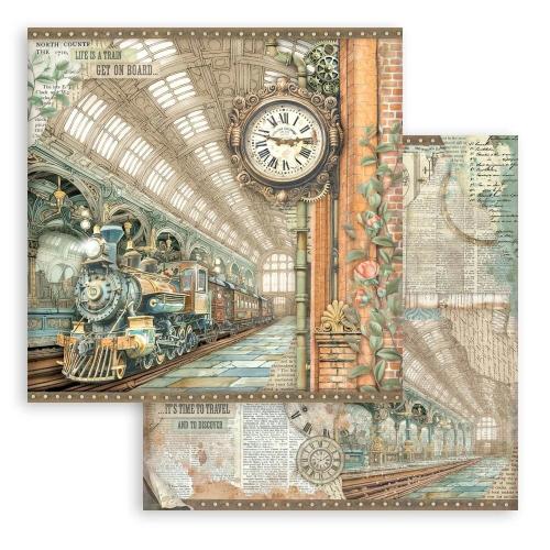 Stamperia Gardens of Time 12x12 Inch Paper Pack by Antonis Tzanidakis (SBBL185) - Postage as per Actual