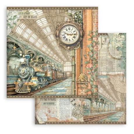 Stamperia Gardens of Time 12x12 Inch Paper Pack by Antonis Tzanidakis (SBBL185) - Postage as per Actual