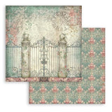 Stamperia Gardens of Time 12x12 Inch Paper Pack Maxi Background Selection by Antonis Tzanidakis (SBBL186) - Postage as per Actual