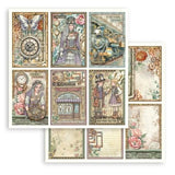 Stamperia Gardens of Time 8x8 Inch Paper Pack by Antonis Tzanidakis (SBBS141)