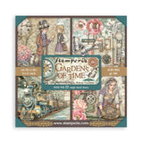 Stamperia Gardens of Time 12x12 Inch Paper Pack Maxi (Single Face) by Antonis Tzanidakis (SBBXLB36) - Postage as per Actual