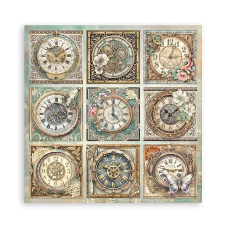 Stamperia Gardens of Time 12x12 Inch Paper Pack Maxi (Single Face) by Antonis Tzanidakis (SBBXLB36) - Postage as per Actual