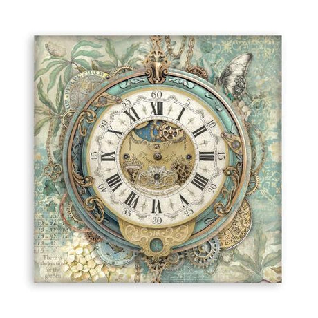 Stamperia Gardens of Time 12x12 Inch Paper Pack Maxi (Single Face) by Antonis Tzanidakis (SBBXLB36) - Postage as per Actual