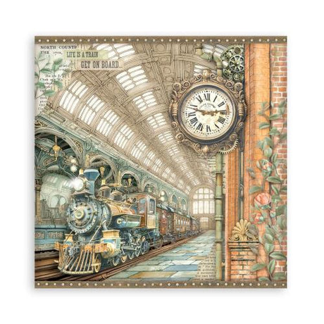Stamperia Gardens of Time 12x12 Inch Paper Pack Maxi (Single Face) by Antonis Tzanidakis (SBBXLB36) - Postage as per Actual