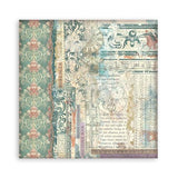 Stamperia Gardens of Time 8x8 Inch Paper Pack Maxi (Singel Face) by Antonis Tzanidakis (SBBSXB24)