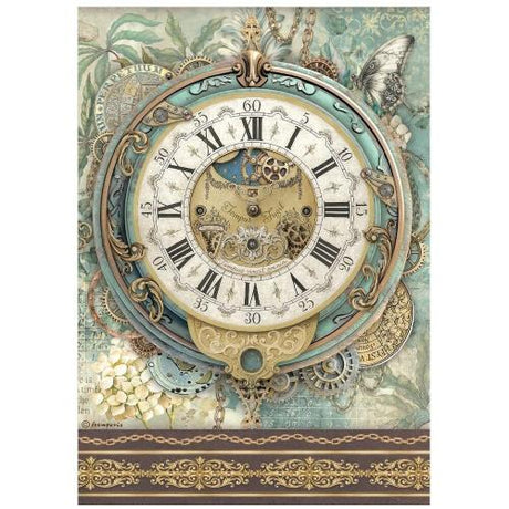 Stamperia Gardens of Time A4 Rice Paper Selection (6pcs) by Antonis Tzanidakis (DFSA4XTM)