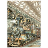 Stamperia Gardens of Time A6 Mini Rice Paper (8pcs) by Antonis Tzanidakis (DFSA6X05)