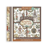 Stamperia Gardens of Time Rub-On 15,5x15,5cm Assortment (6pcs) by Antonis Tzanidakis (DFLRBX11)