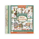 Stamperia Art of Travelling Rub-On 15,5x15,5cm Assortment (6pcs) (DFLRBX12)