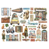 Stamperia Art of Travelling Die Cuts Assorted (37pcs) (DFLDC131)