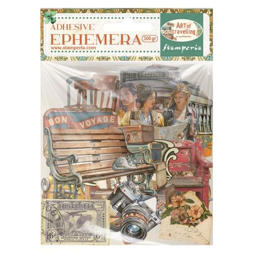 Stamperia Art of Travelling Ephemera (39pcs) (DFLCT79)