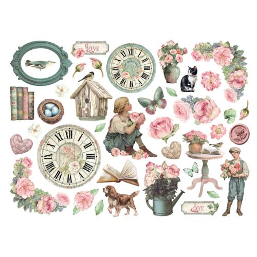 Stamperia House of Roses Die Cuts Assorted (39pcs) (DFLDC132)