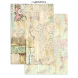 Stamperia Wonderland Junk Journal Stickers, Backgrounds, Cut-Outs (SBJK21)