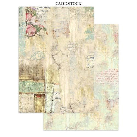 Stamperia Wonderland Junk Journal Stickers, Backgrounds, Cut-Outs (SBJK21)