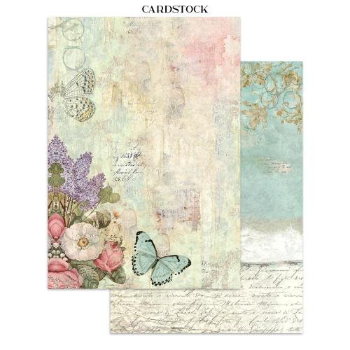 Stamperia Wonderland Junk Journal Stickers, Backgrounds, Cut-Outs (SBJK21)