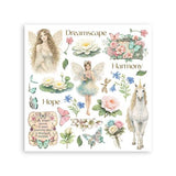 Stamperia Wonderland Rub-On 15,5x15,5cm Assortment (6pcs) (DFLRBX15)