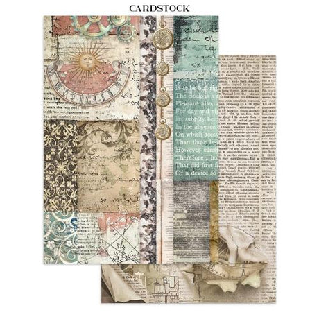 Stamperia Gardens of Time Junk Journal A5 Focus Points by Antonis Tzanidakis (SBJKS01)