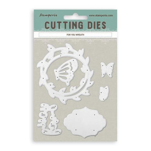 Stamperia All Around A6 Cutting Dies For you Wreath (SFT21)