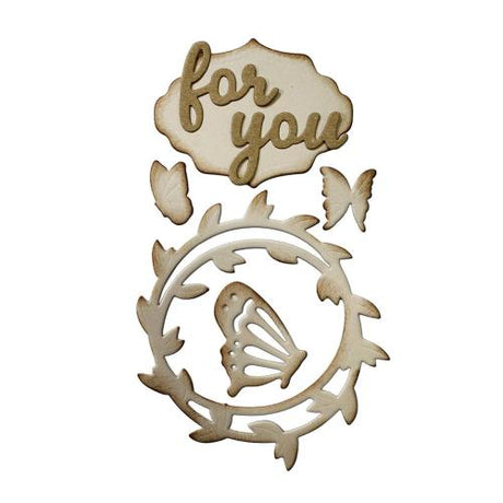 Stamperia All Around A6 Cutting Dies For you Wreath (SFT21)