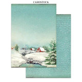 Stamperia Classic Christmas Junk Journal Stickers, Backgrounds, Cut-Outs (SBJK23)