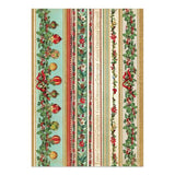 Stamperia Classic Christmas Junk Journal Stickers, Backgrounds, Cut-Outs (SBJK23)