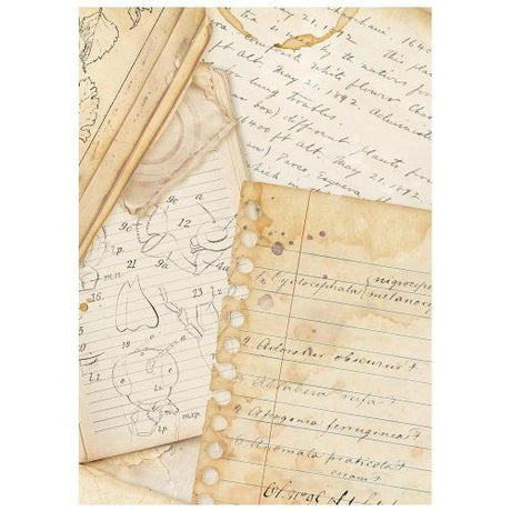 Stamperia All Around A6 Rice Paper Backgrounds Selection (8pcs) (DFSAK6054)