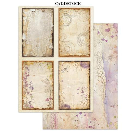 Stamperia All Around Junk Journal Stickers, Backgrounds, Cut-Outs (SBJK20)