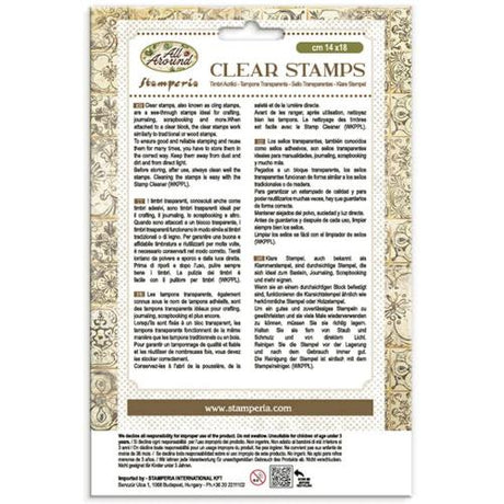 Stamperia All Around Clear Stamp (WTK241)